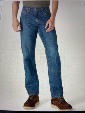Carhartt Men's Relaxed Straight Denim Jean 40X30